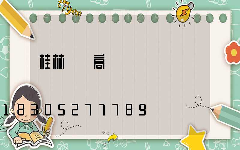 桂林鋰電高桿燈