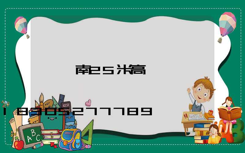 渭南25米高桿燈