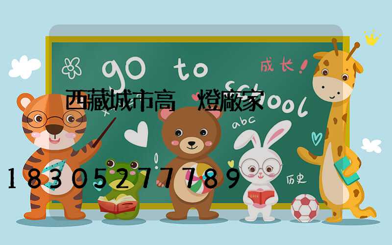 西藏城市高桿燈廠家