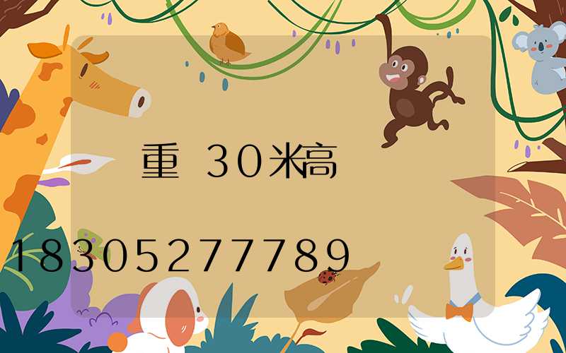 重慶30米高桿燈