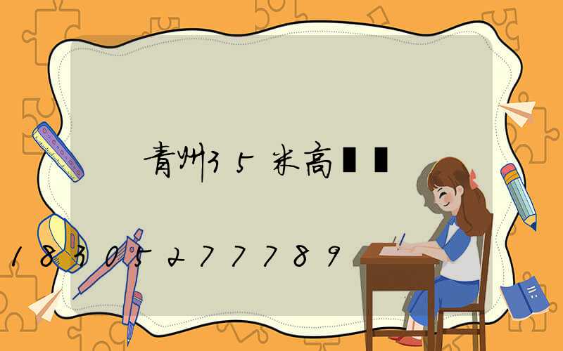 青州35米高桿燈